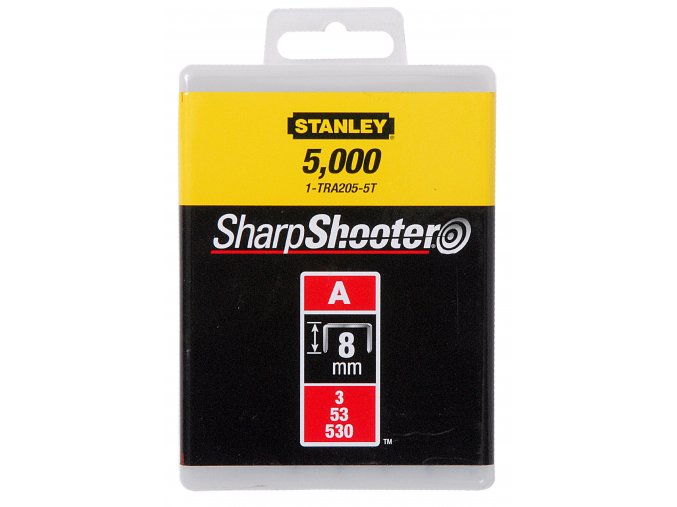 Spony 8mm typ A STANLEY 1-TRA205-5T 