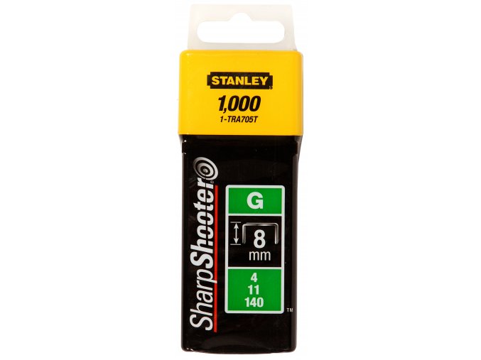 Spony 8mm typ G STANLEY 1-TRA705T 