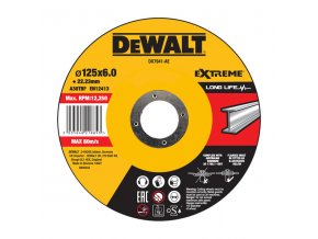 74548 brusny kotouc na kov vypoukly 125x6 0x22 2 dewalt dx7941