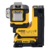 136414 2 aku linkovy laser 3 x 360 s dalkovym ovladanim 18v zeleny dewalt dcle34035b bez aku