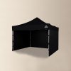 PREMIUM alu namiot na Imprezy (ROZMER STANU 3x3m, Farba Čierny)