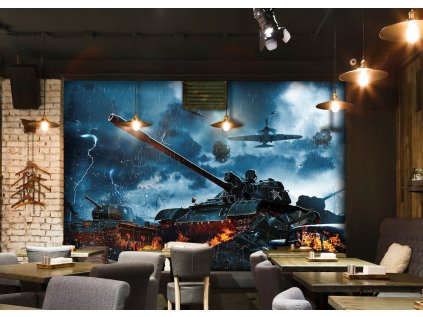 Tapeta Bitevní pole (Vel. (šířka x výška) 504 x 310 cm)