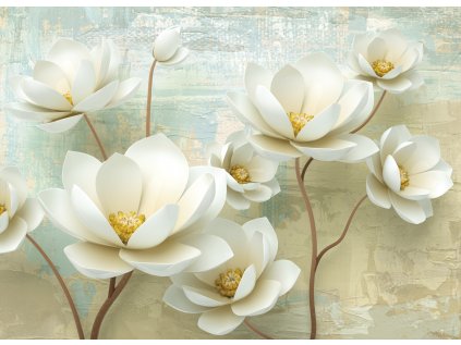 Tapeta 3D Magnolie (Vel. (šířka x výška) 504 x 310 cm)