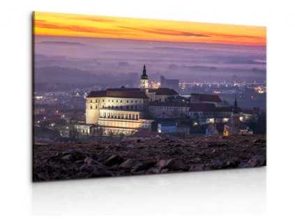 Obraz Mikulov zámecký vrch
