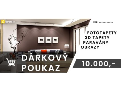 Darkovy poukaz 10,000