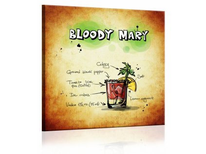 Obraz cedule Bloody Mary