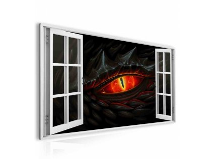 Obraz okno dračí oko