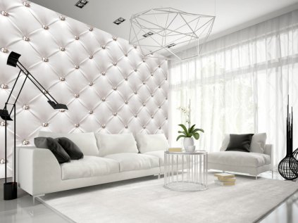 Fototapeta Bílá kůže Glamour