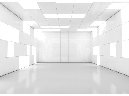 3D bílá místnost shutterstock 623409659 interier