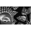 Obraz Buddha silver