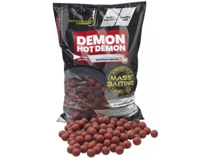 Boilies Starbaits Mass Baiting Hot Demon 3kg (Priemer 20mm)