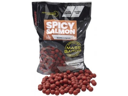 Boilies Starbaits Mass Baiting Spicy Salmon 3kg (Priemer 20mm)