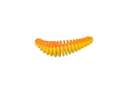 Guma Berkley Pupa 35mm Fluorescent Orange/Sunshune Yellow