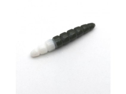 Guma FishUP Morio 1,2" Dark Olive/ White #140 syr