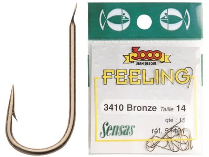 Háčik Sensas 3410 Bronze (Veľkosť veľ. 12)