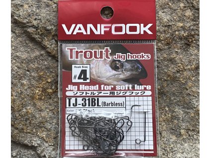 Háčiky Vanfook Trout TJ-31BL (Veľkosť veľ. 4)