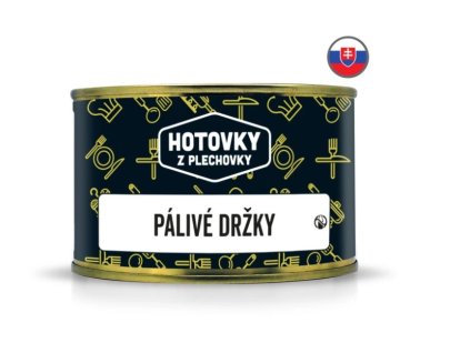 Hotovky z plechovky Pálivé držky 400g