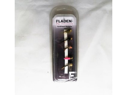 Mušky Fladen 5pcs Goldehead nymphs