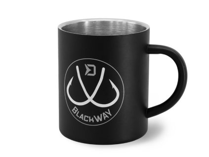 Nerezový hrnček Delphin BlackWAY 300ml