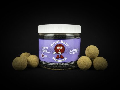 Obalené Boilies Dudi Bait Forest Squid 100g Nerozpustné (Tari) (Priemer 16mm)