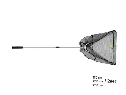 Podberák Delphin - kovový stred, pogum. sieťka 60x60/200cm