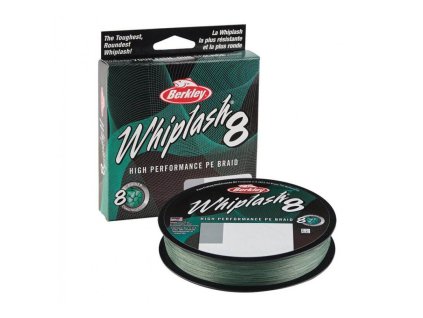 Šnúra Berkley Whiplash x8 150m Green (Priemer 0,08mm)