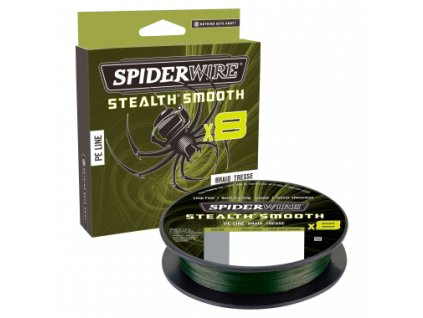 Šnúra SpiderWire Stealth X8 300m 0,11mm 10,3kg Moss Green