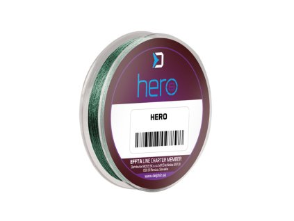 Šnúrka Delphin HERO 8 / zelená (Varianta 0,14mm 9,5kg 15m)