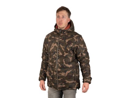 Vetrovka Fox Reversible Jacket Camo/Orange (Veľkosť L)