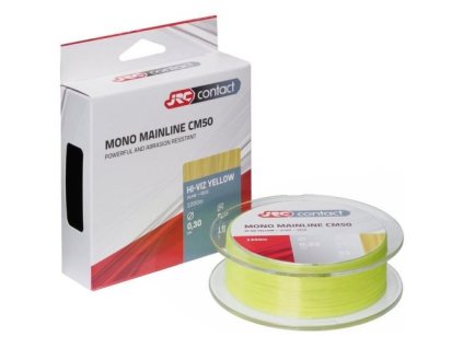 Vlasec JRC CONTACT CM50 600m HViz Yellow (Vlasec 0,28mm)