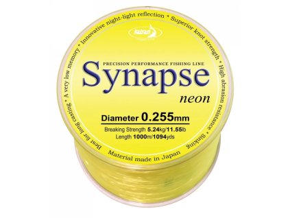 Vlasec Katran Synapse neon 1000m 0,255mm