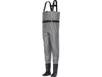 Brodiace čižmy DAM Nylon Chest Waders Light Grey (Veľkosť 40/41)