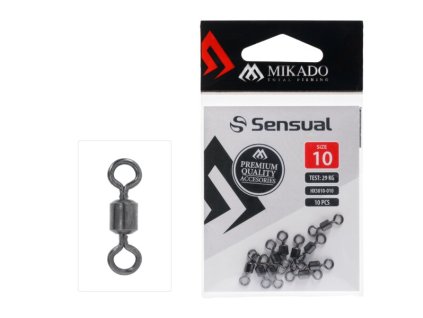 Obratlík Mikado Roller Swivel /10ks (Veľkosť veľ. 4)