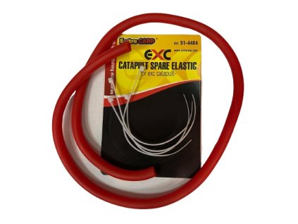 Náhradná guma na prak Extra Carp Elastic Rubber Red 3x7x60mm