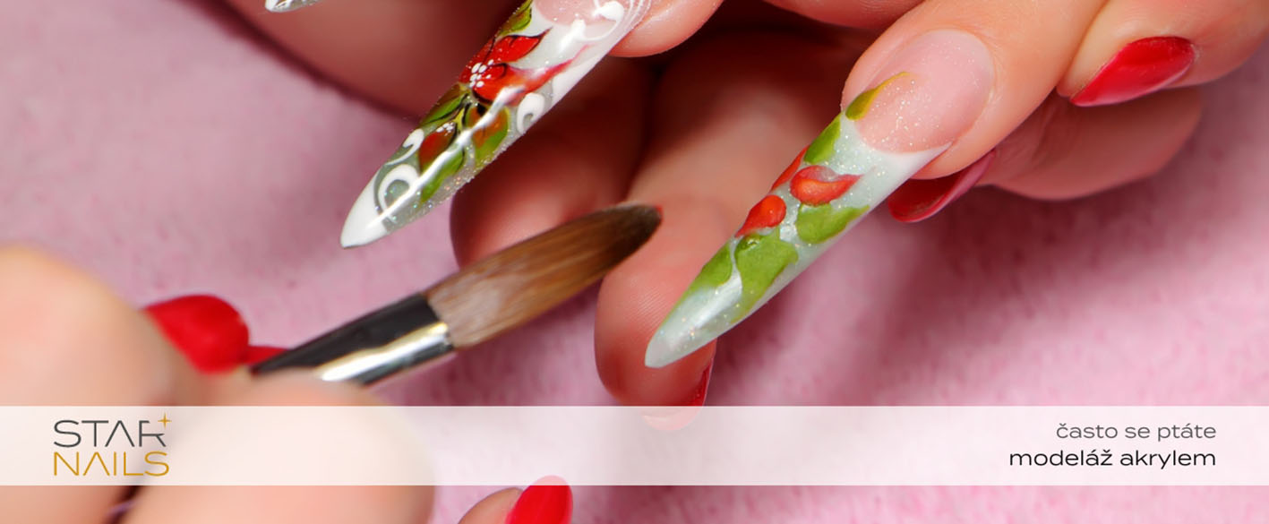 Modeláž akrylom - často sa pýtate