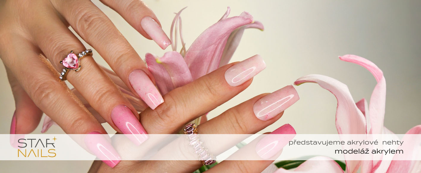 Modeláž akrylom - predstavujeme akrylové nechty