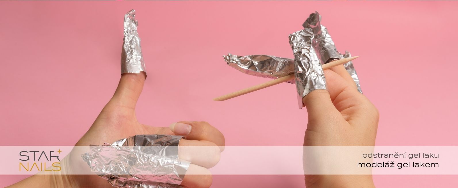 Manikúra gél lakom - odstránenie gél laku