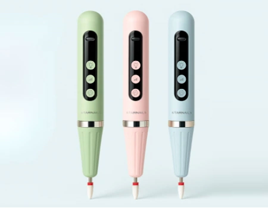 Bezdrôtová brúska na nechty a UV lampa 2v1 LumiFile: Sloboda vašej manikúry.