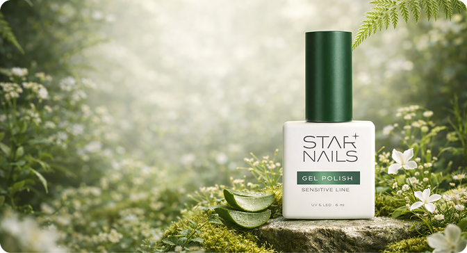 Gél laky pre citlivé nechty a alergikov