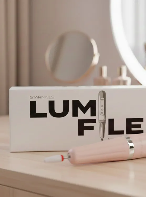 Bezdrôtová brúska na nechty a UV lampa 2v1 LumiFile