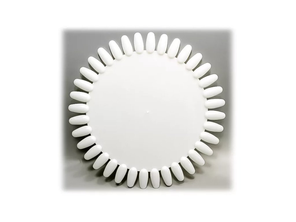 Vzorník slniečko NATURAL - tvar mandle, 36 tipov, 5ks