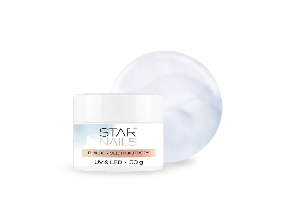 UV/LED Builder Gel Thixotropy, 5g - 001, Clear