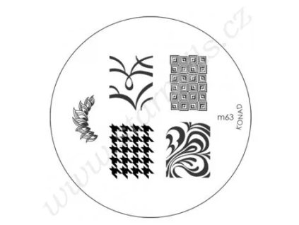 Razítkovacia doštička Konad M63