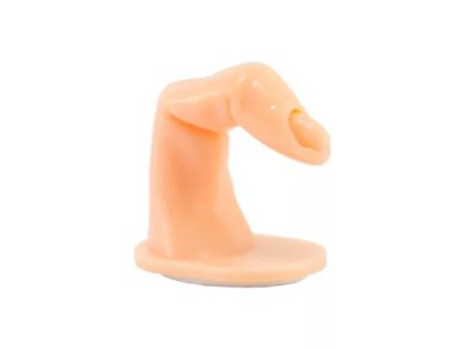 Cvičný prst pre nácvik nechtovej modeláže - tipy