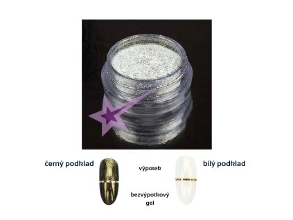 Nail Art zdobenie - pigment - P105