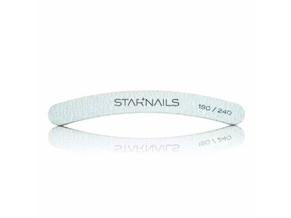 Pilník na nechty STARNAILS BANÁN 180/240, 1 ks