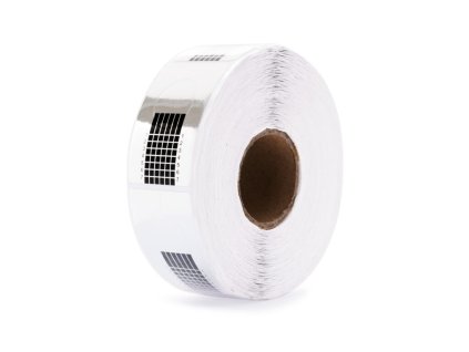 Šablóny na nechty strieborné - 500ks