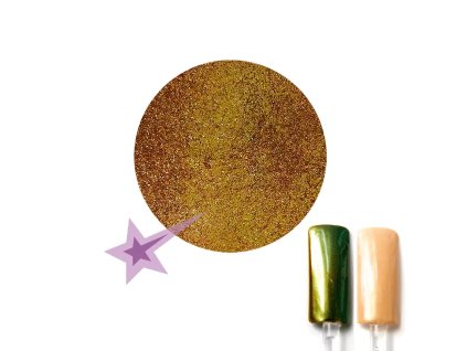 Nail Art zdobenie - pigment - P099