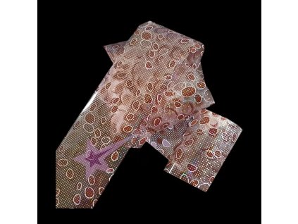 Zdobenie fólia na nechty - Coffee Holo, 110cm