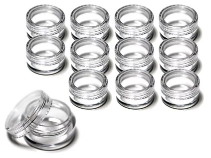 Sada prázdny kalíšok okrúhly, 3ml - 9+3 ZDARMA